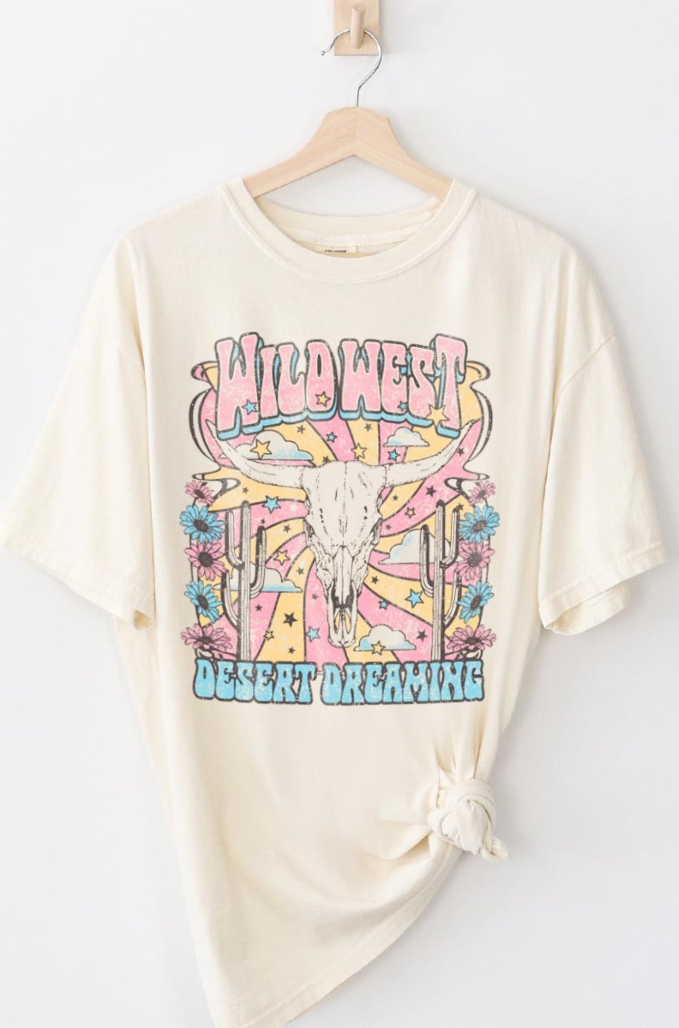 Ivory Wild West Dreaming Comfort Colors Tee