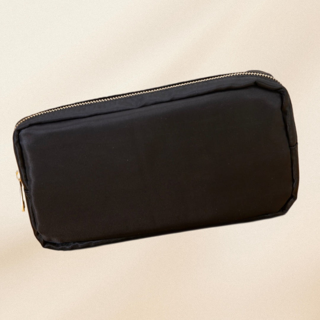 Classic Plain Small Makeup Pouch