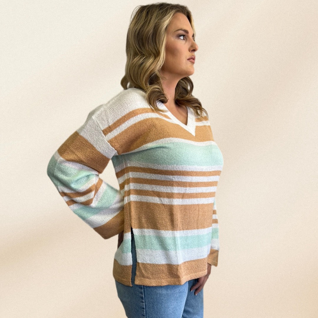 Stripe Lightweight Sweater